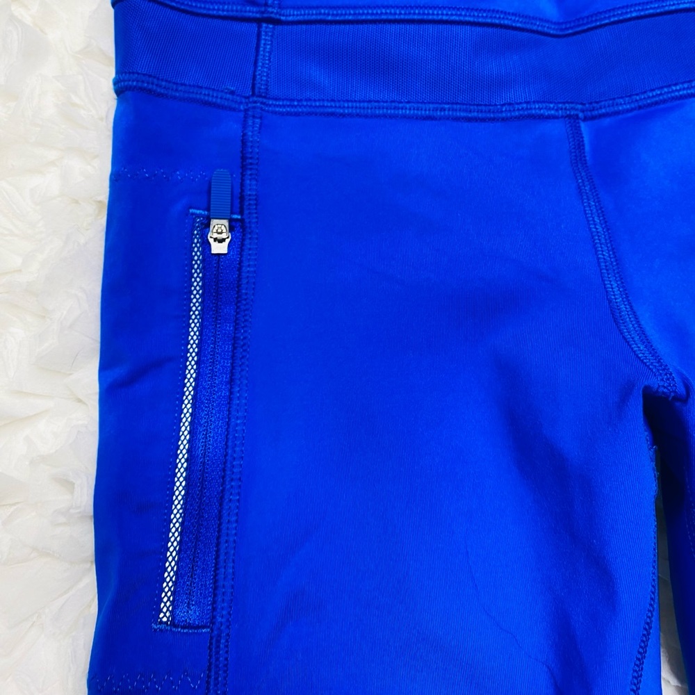 Vibrant blue lululemon legging - Picture 3 of 6